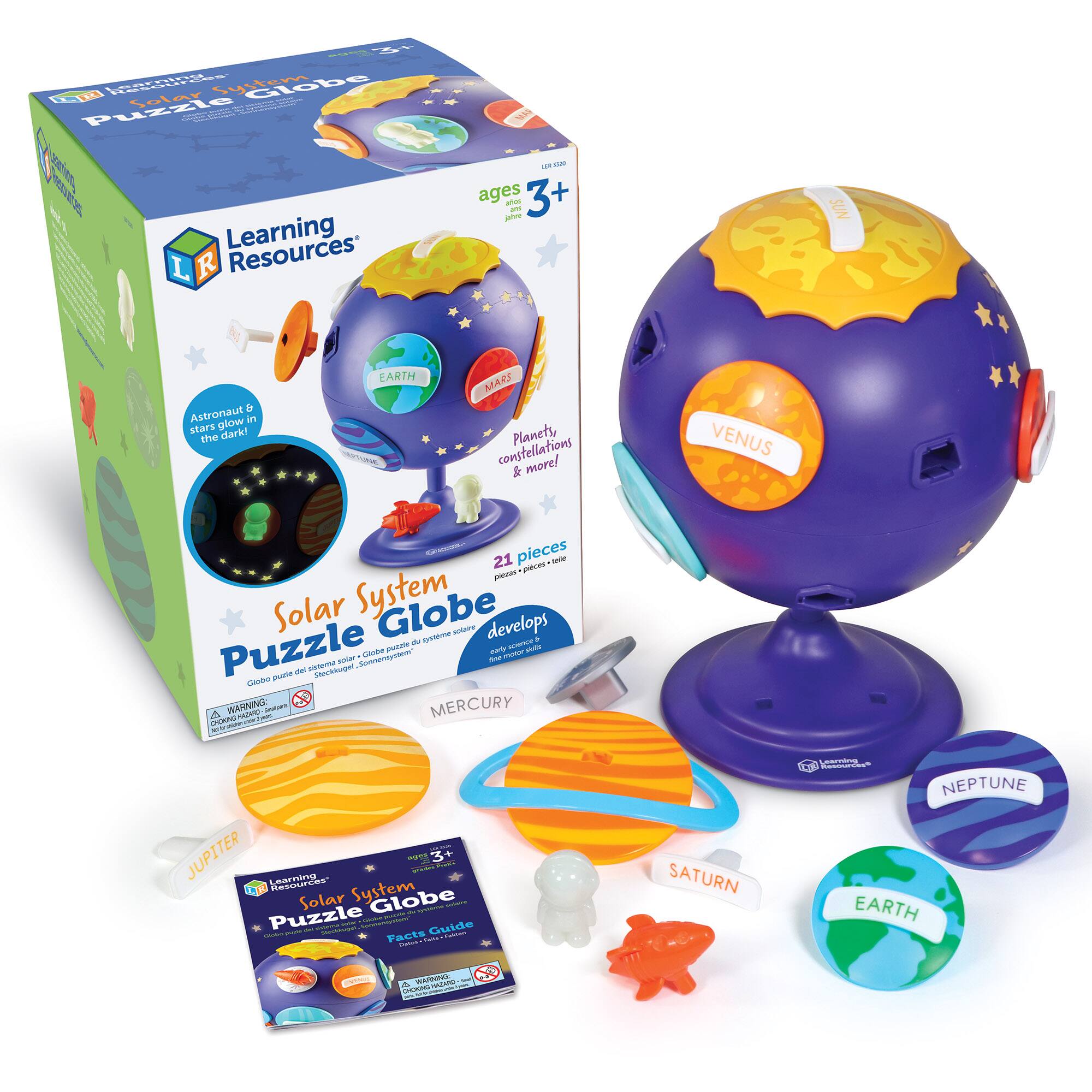 Learning Resources Solar System Puzzle Globe